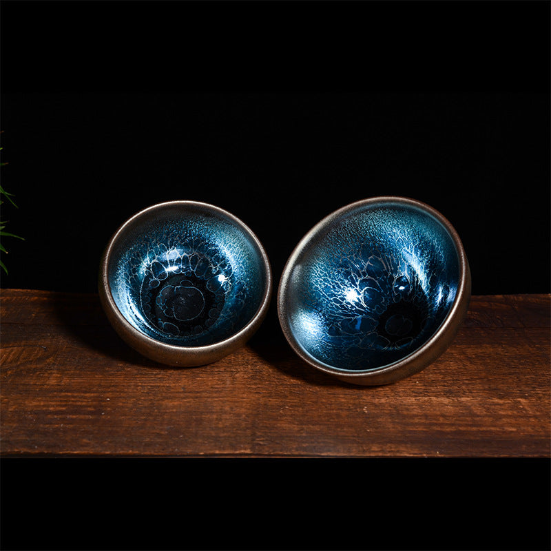 Jian Zhan Blue Lotus Tea Cup