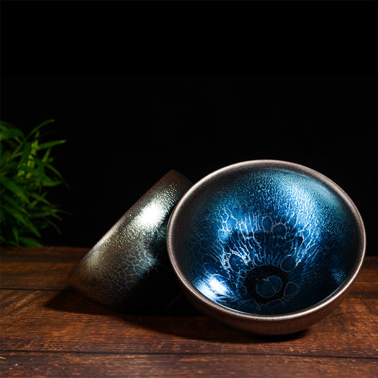 Jian Zhan Blue Lotus Tea Cup