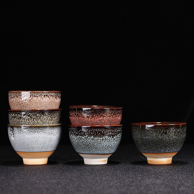 Kiln Change Ceramic Kung Fu Tea Set