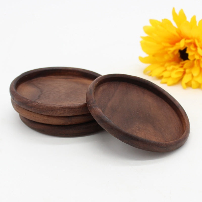 Wooden Coaster Ceremony Tea Cup Placemat