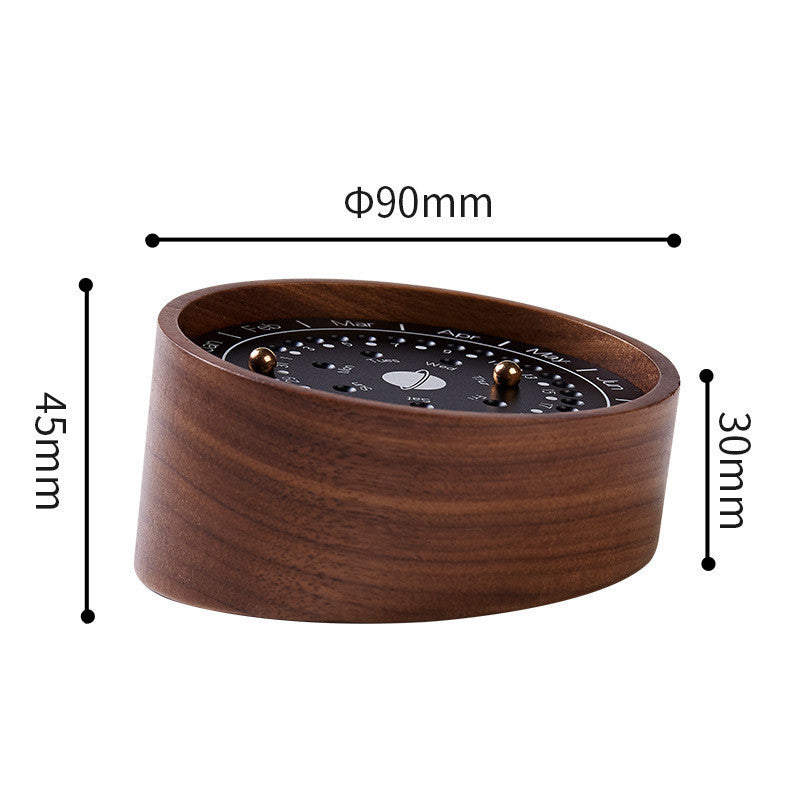 Wooden Calendar Decoration