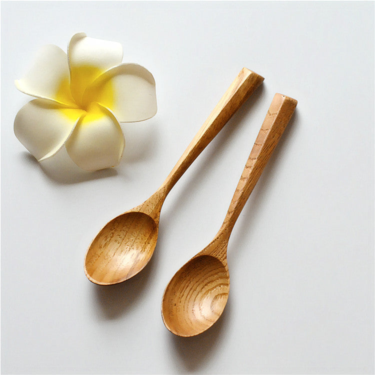 wooden spoon and fork