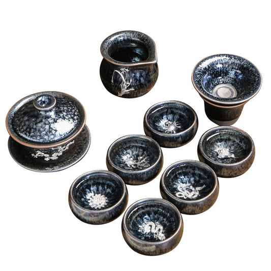 Jianzhan Kung Fu Tea Cup Set