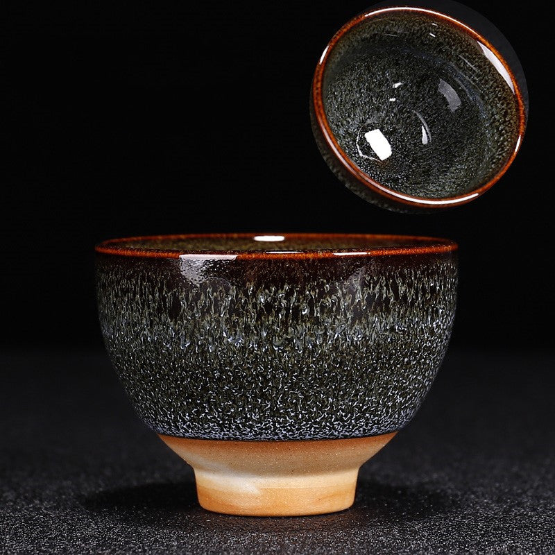 Kiln Change Ceramic Kung Fu Tea cup