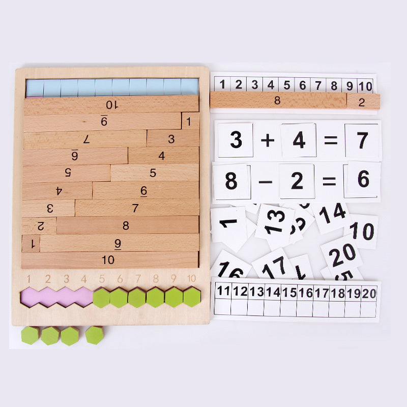 Wooden Maths children's toys
