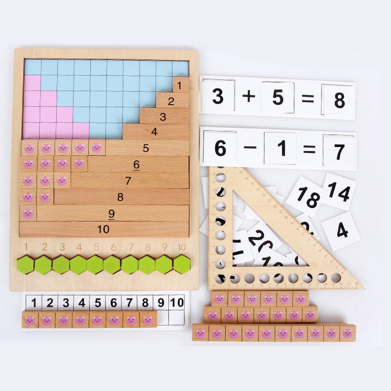 Wooden Maths children's toys