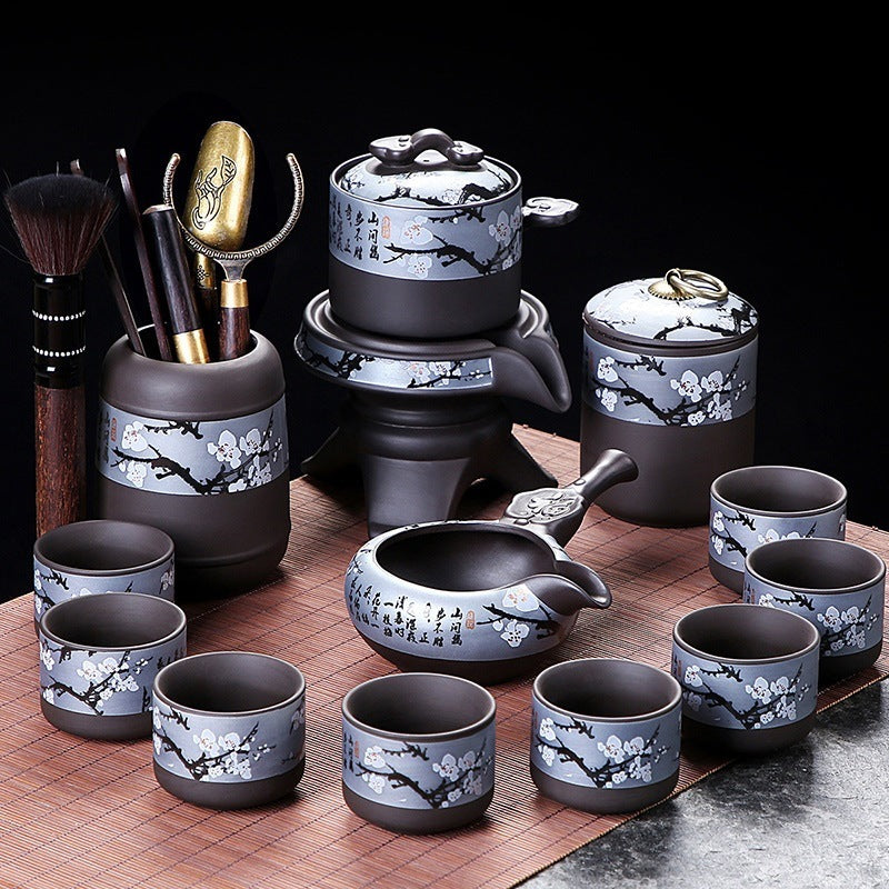 Purple Clay Tea Maker Kung Fu Tea Set Suit