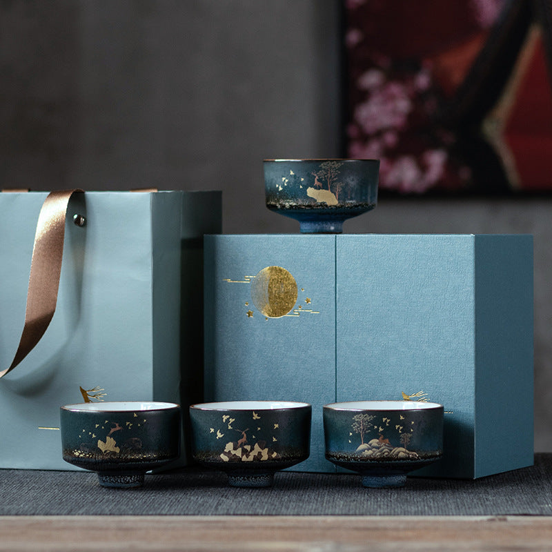 Ocean Blue Tea Set Gift Box