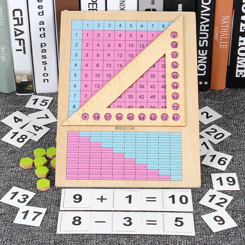 Wooden Maths children's toys