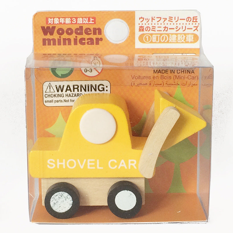 Small Wooden Vehicle Toy for Kid