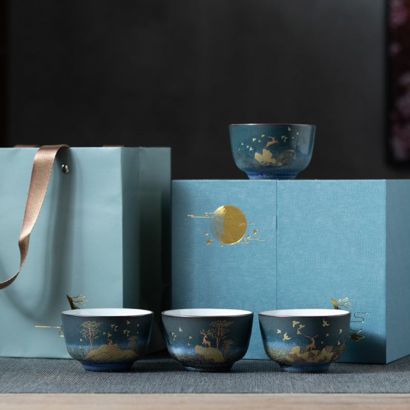 Ocean Blue Tea Set Gift Box