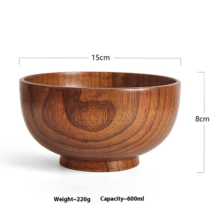 Solid Wood Bowl