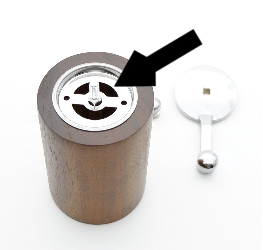 Wooden pepper mill, pepper mill, salt mill