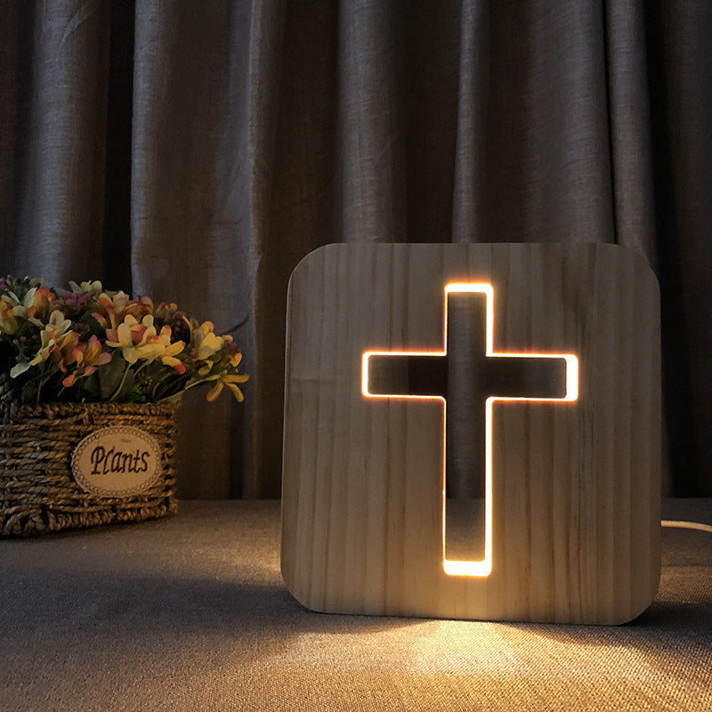 Wooden Led Light