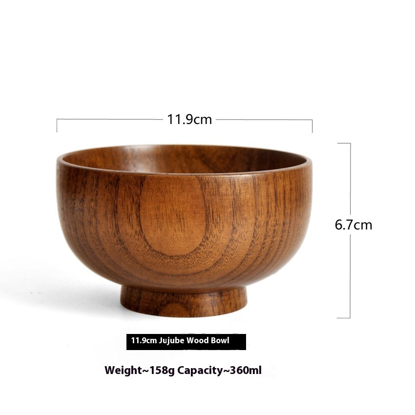 Solid Wood Bowl