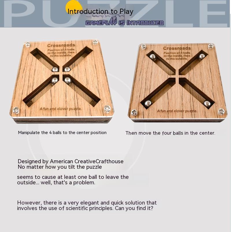 High IQ, Brainy Wooden Ball Toys