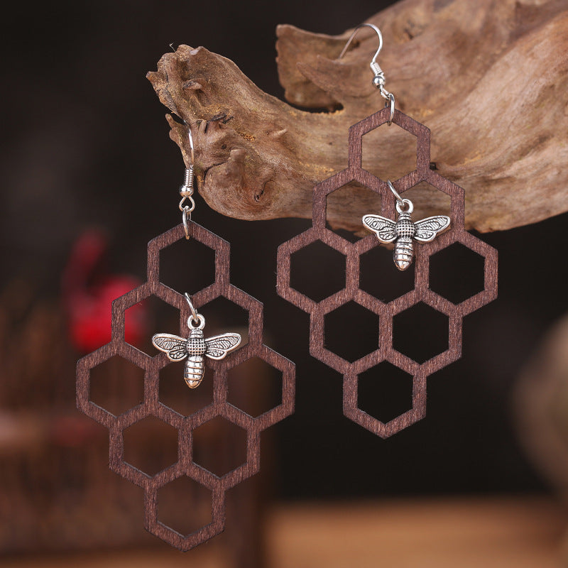 Honey Comb earrings