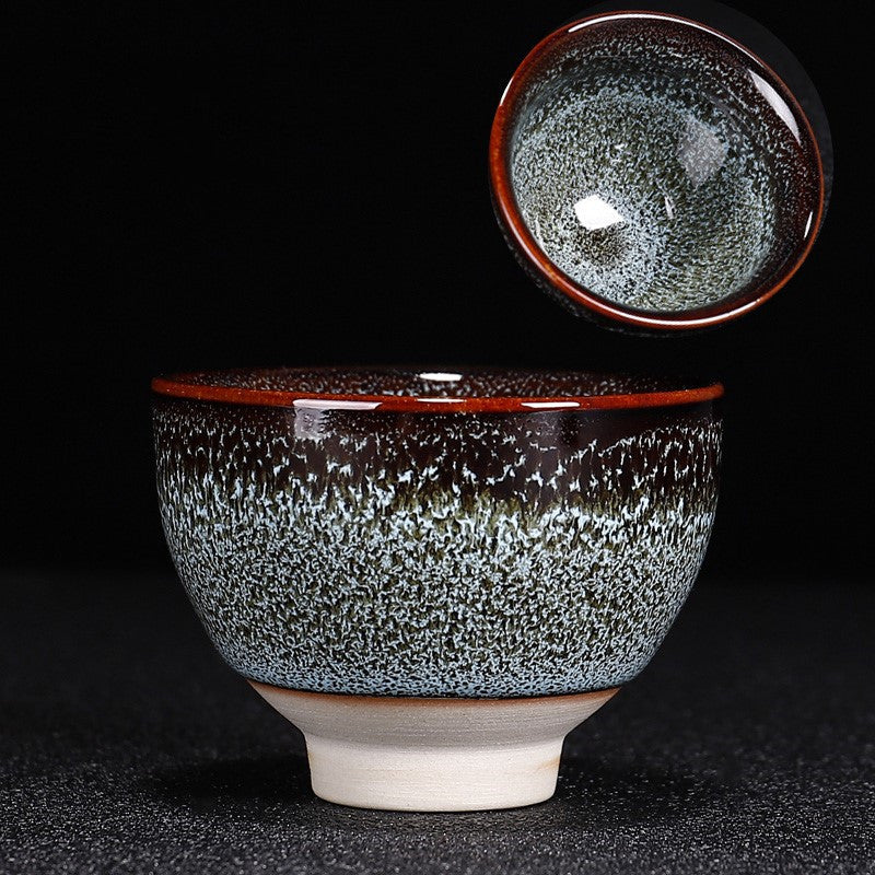 Kiln Change Ceramic Kung Fu Tea cup