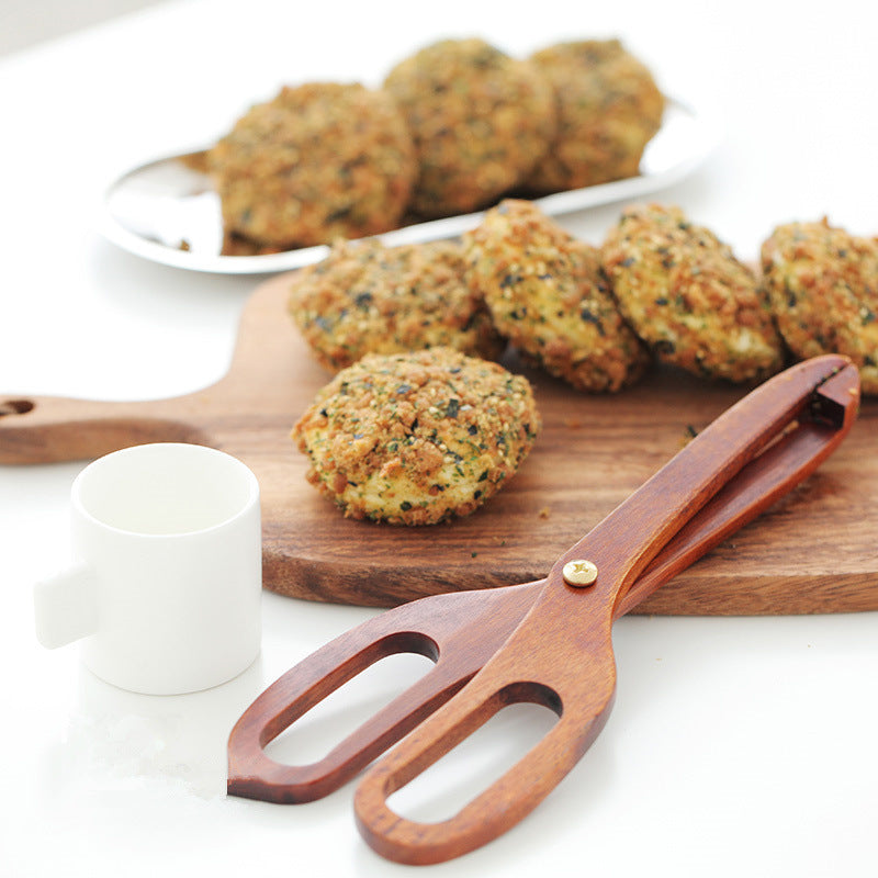 Wooden Hot Pot Wooden Tongs