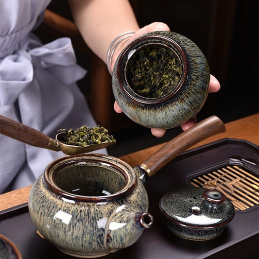 Jian Zhan Kung Fu Tea Set Suit