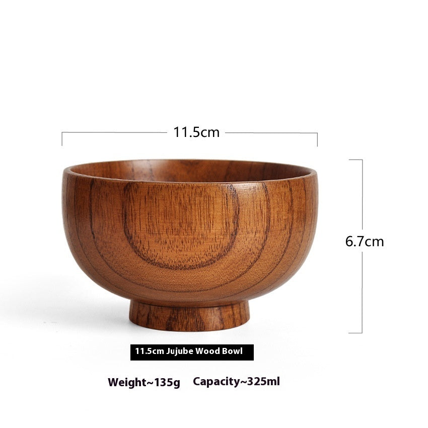 Solid Wood Bowl