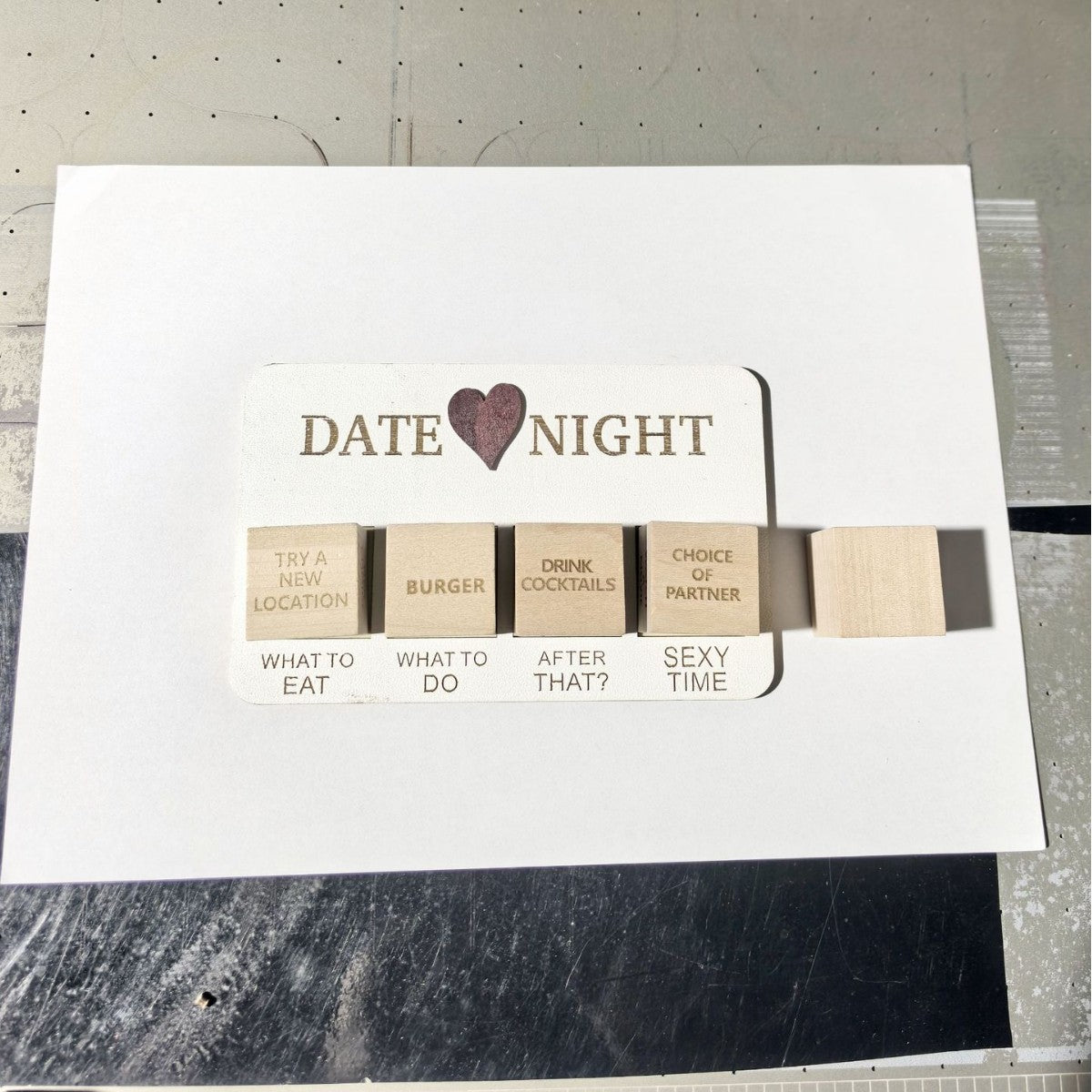 Wooden Lotus Beech Dice Game