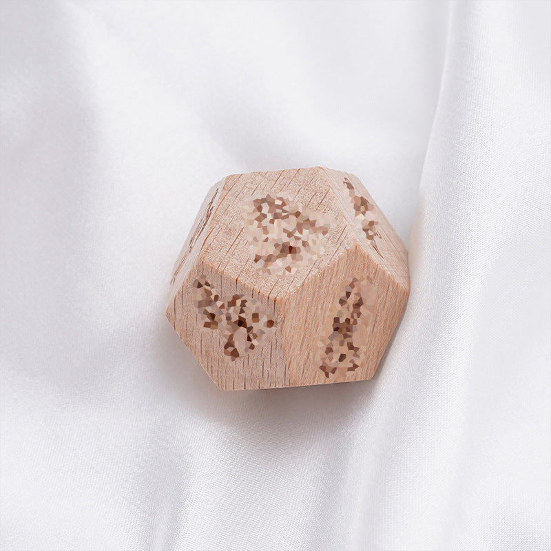 Wooden Couple Dice Game
