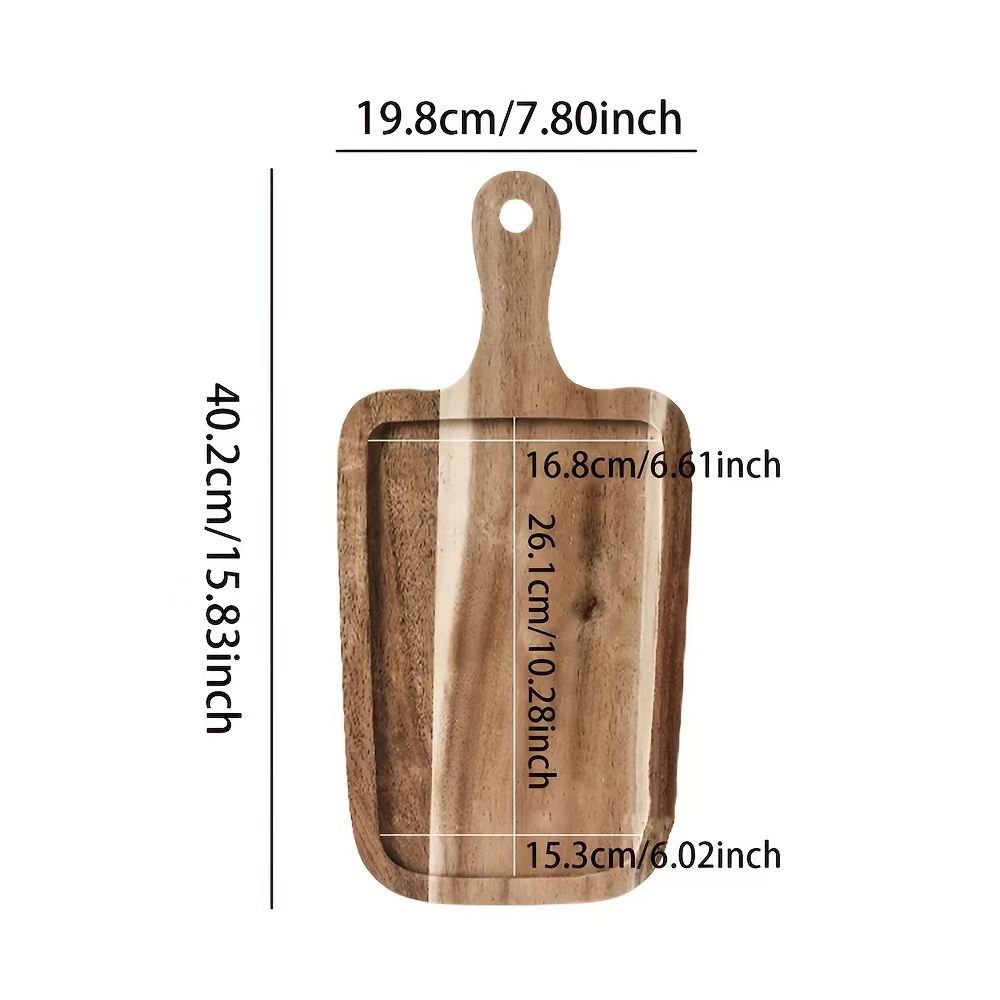 Wooden Rectangular serving plate