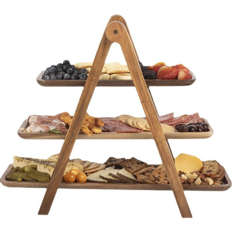 Snack Serving Plate Table Display