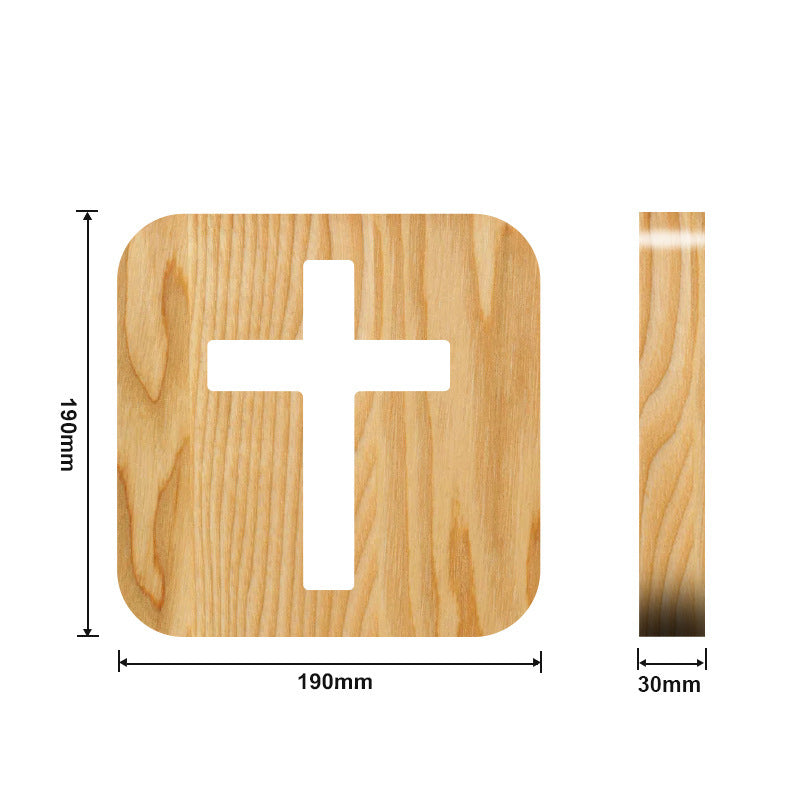 Wooden Led Small Night Light