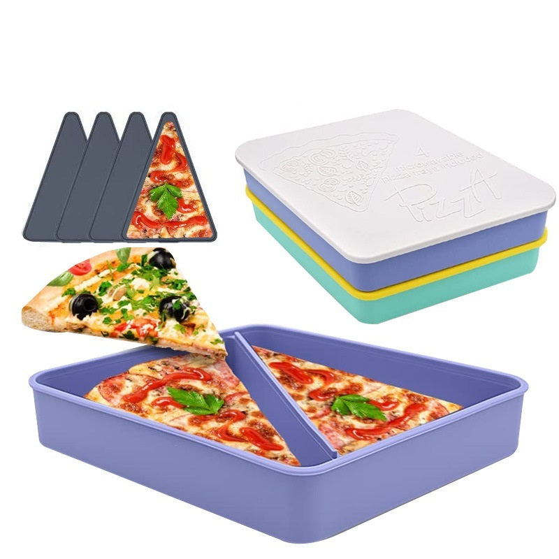 Pizza Silicone Storage Box