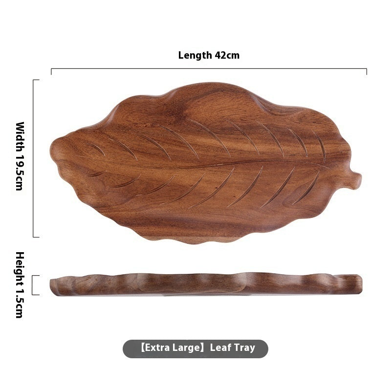 Leaf Tray Acacia Plate