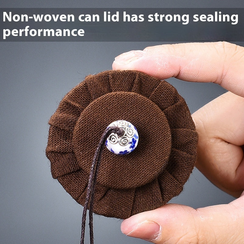 Mini Tea Container Cap Storage