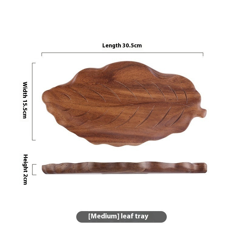 Leaf Tray Acacia Plate