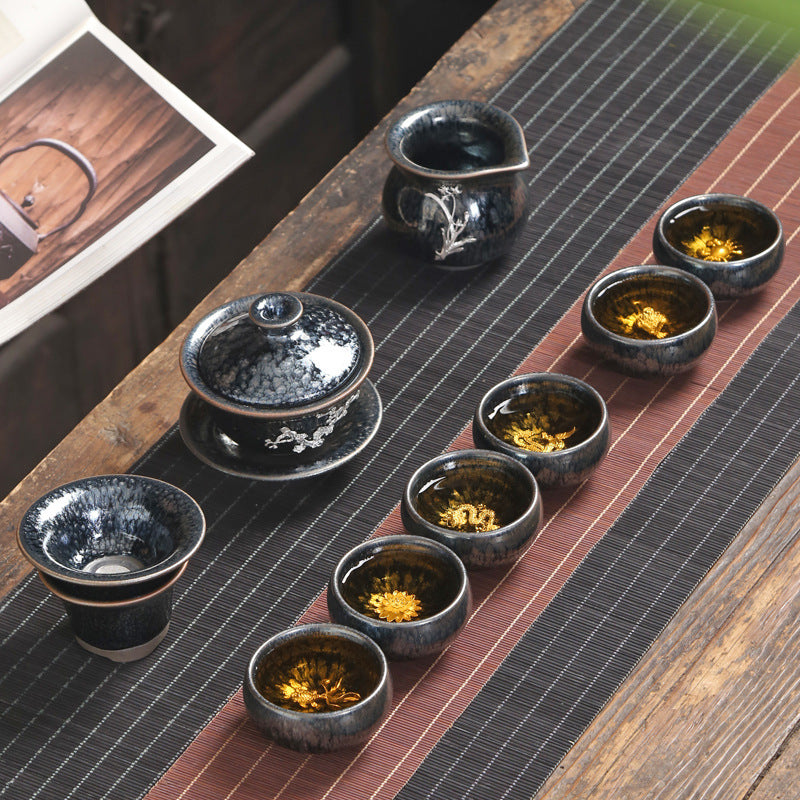 Jianzhan Kung Fu Tea Cup Set