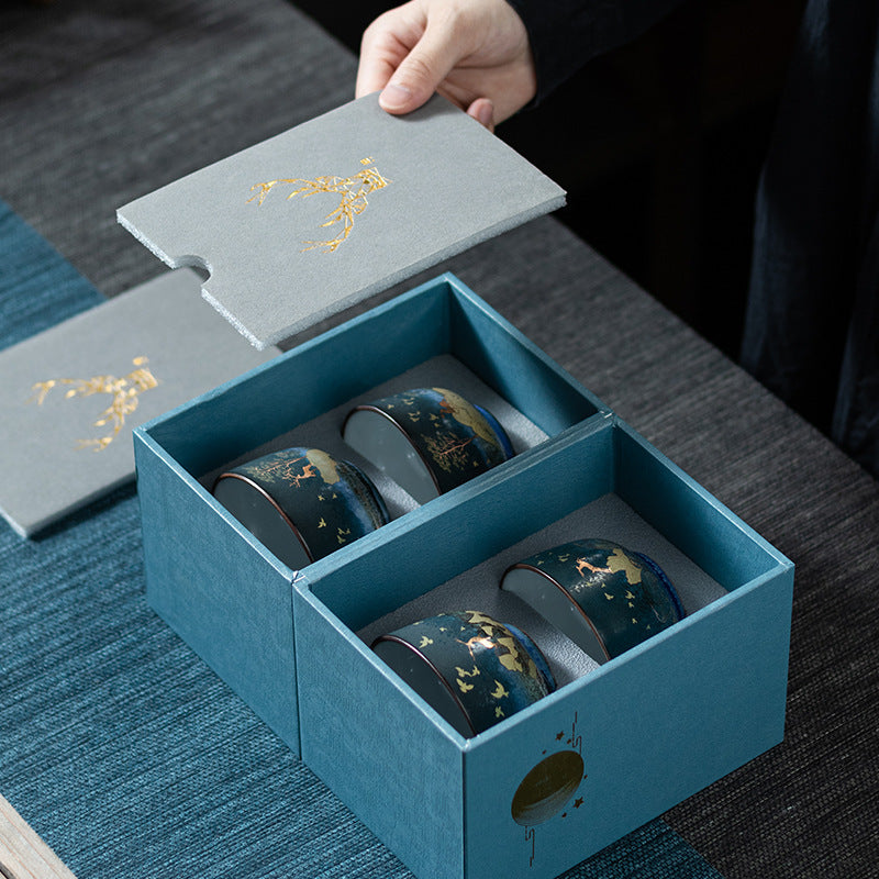 Ocean Blue Tea Set Gift Box