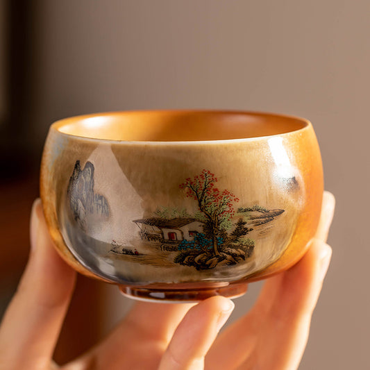 Single Large Ceramic Tea Cup