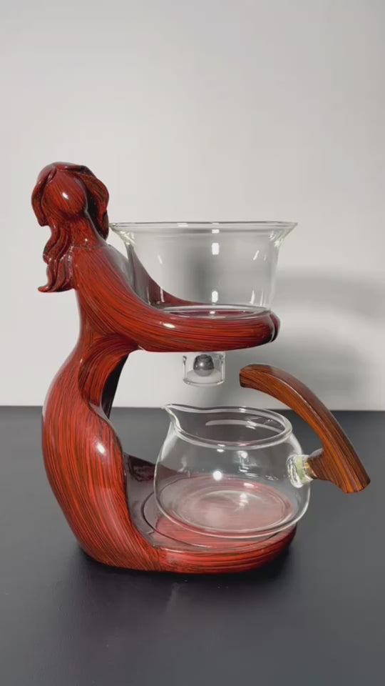 Maid Semi-automatic Tea Set Tea ware